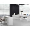 Commode IRINA 6 tiroirs 138 x75 x 40 cm Blanche