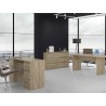 Commode IRINA 6 tiroirs 138 x75 x 40 cm Bois