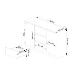 KOMODA K016 CLP BIAŁA
