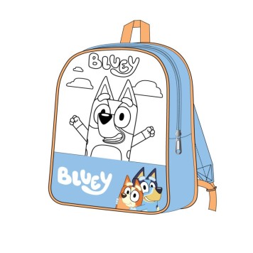 Bluey Friends colorable backpack, bag 38 cm