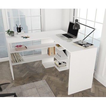 Bureau D'angle Pacas Blanc