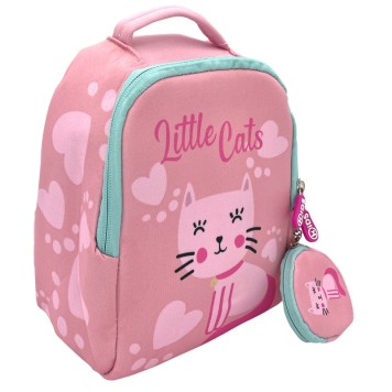 Cat Little Cats backpack, bag + wallet 25 cm
