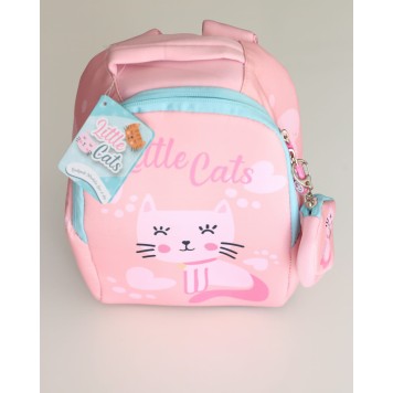 Cat Little Cats backpack, bag + wallet 25 cm
