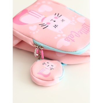 Cat Little Cats backpack, bag + wallet 25 cm