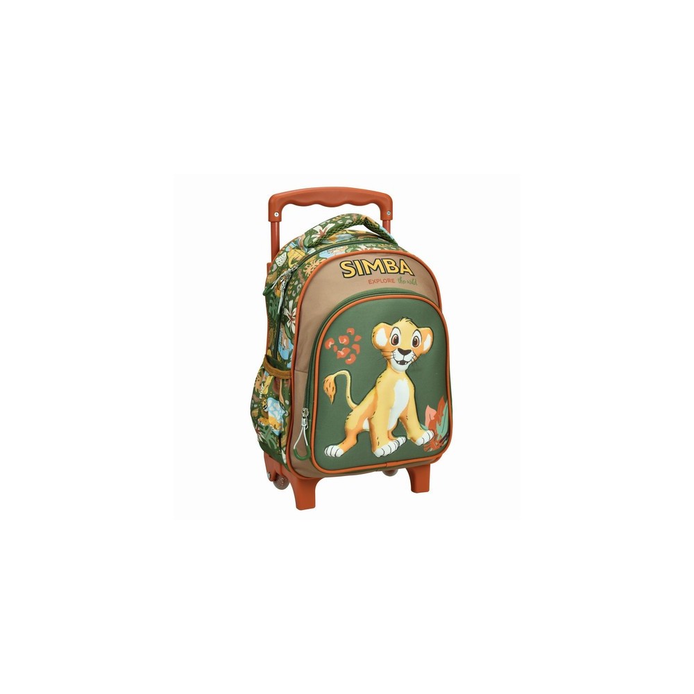 Disney The Lion King Explore rolling kindergarten backpack, bag 30 cm