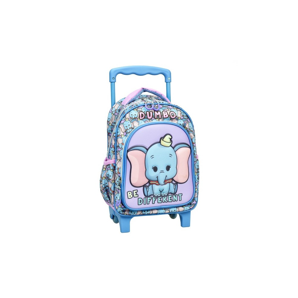 Disney Dumbo Be Different rolling kindergarten backpack, bag 30 cm