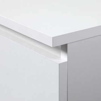 BIURKO CLP 135cm BIAŁE