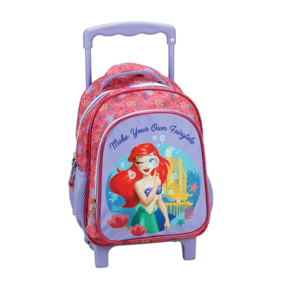 Disney Princess Ariel Fairytale rolling kindergarten backpack, 30 cm bag