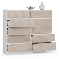 KOMODA K140 10SZ CLP PK CAPUCCINO POŁYSK