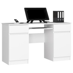 BIURKO CLP A5 2D 2SZ BIAŁE