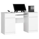 BIURKO CLP A5 2D 2SZ BIAŁE