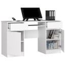 BIURKO CLP A5 2D 2SZ BIAŁE