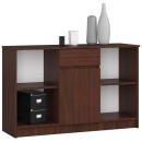 Bureau d'angle VERO 120x126x79 cm Marron