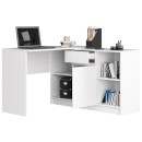 Bureau d'angle VERO  120x126x79 cm Blanc