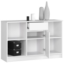 Bureau d'angle VERO  120x126x79 cm Blanc