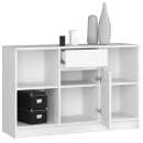 Bureau d'angle VERO  120x126x79 cm Blanc