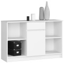 Bureau d'angle VERO  120x126x79 cm Blanc