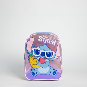 Disney Lilo and Stitch holographic backpack, bag 32 cm