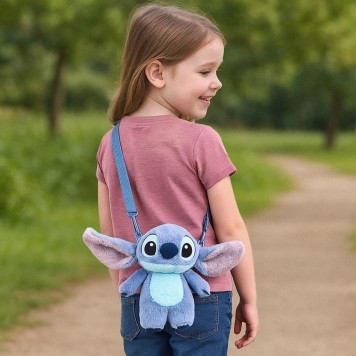 Disney Lilo and Stitch Cute plush backpack, bag 28 cm