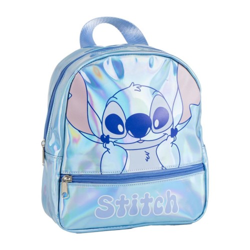 Disney Lilo and Stitch Iridiscente holographic backpack, bag 23 cm
