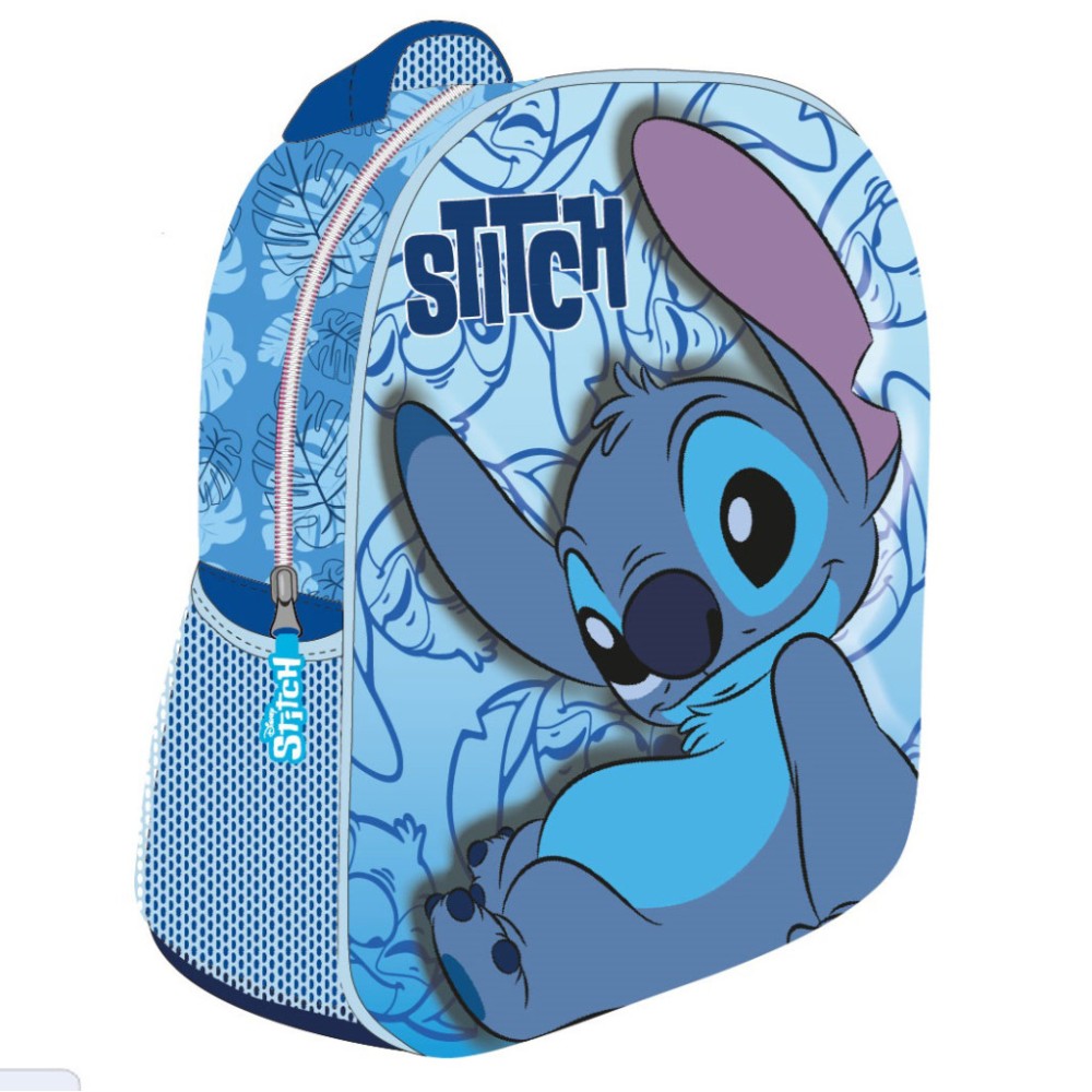 Disney Lilo and Stitch Lazy Deluxe 3D backpack, bag 30 cm