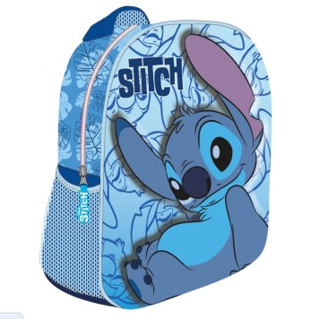 Disney Lilo and Stitch Lazy Deluxe 3D backpack, bag 30 cm