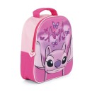 Disney Lilo and Stitch Pink Angel 3D backpack, bag 32 cm