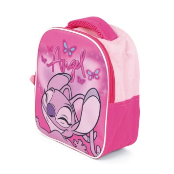 Disney Lilo and Stitch Pink Angel backpack, bag 24 cm