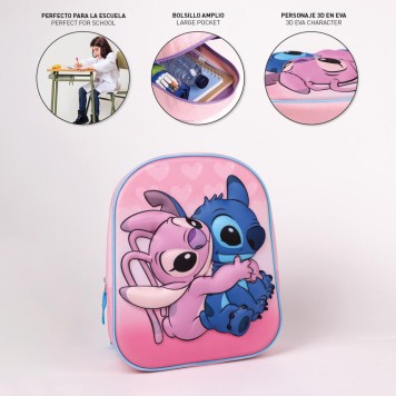 Disney Lilo and Stitch 3D Backpack, 31 cm bag
