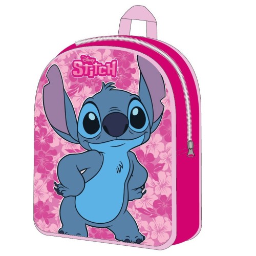 Disney Lilo and Stitch Pink Leaf backpack, bag 30 cm