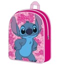 Disney Lilo and Stitch Pink Leaf backpack, bag 30 cm