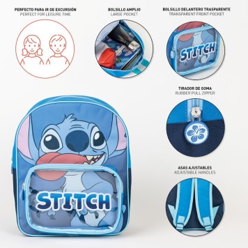 Disney Lilo and Stitch backpack, bag 30 cm