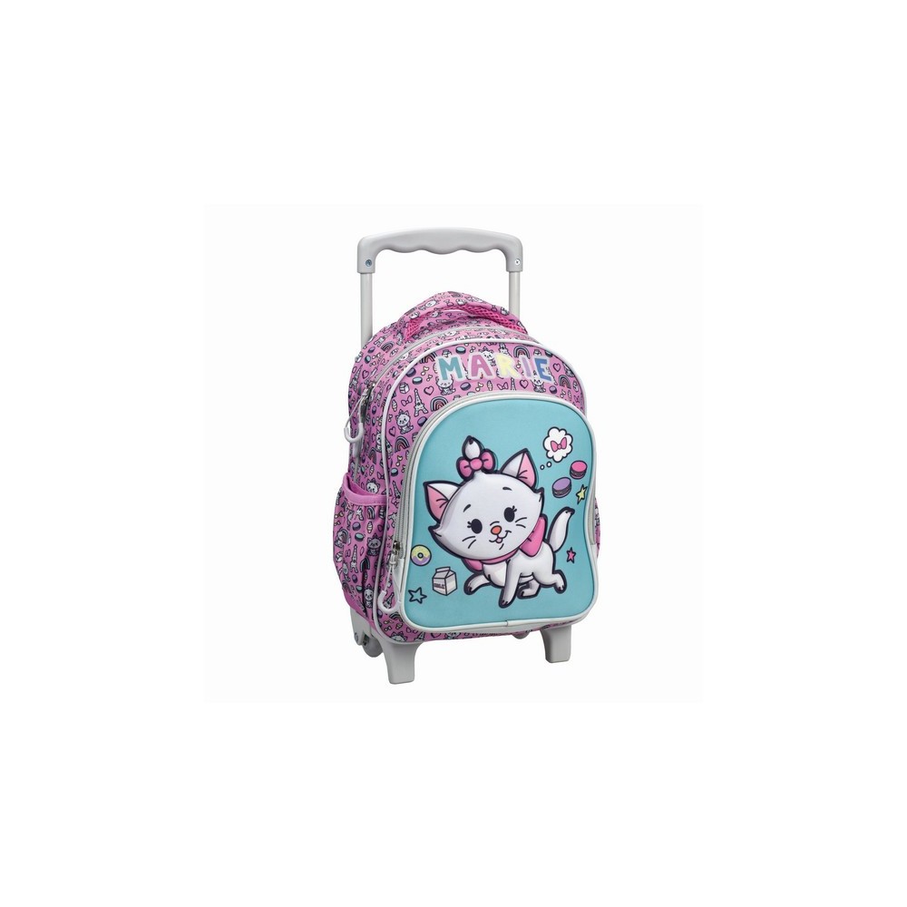 Disney Marie Dreams rolling kindergarden backpack, bag 30 cm