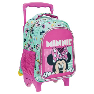 Disney Minnie  Looking rolling kindergarten backpack, bag 30 cm