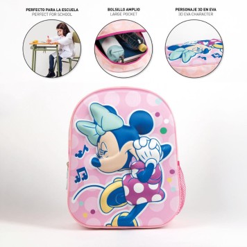 Disney Minnie  Music 3D backpack, 31 cm bag