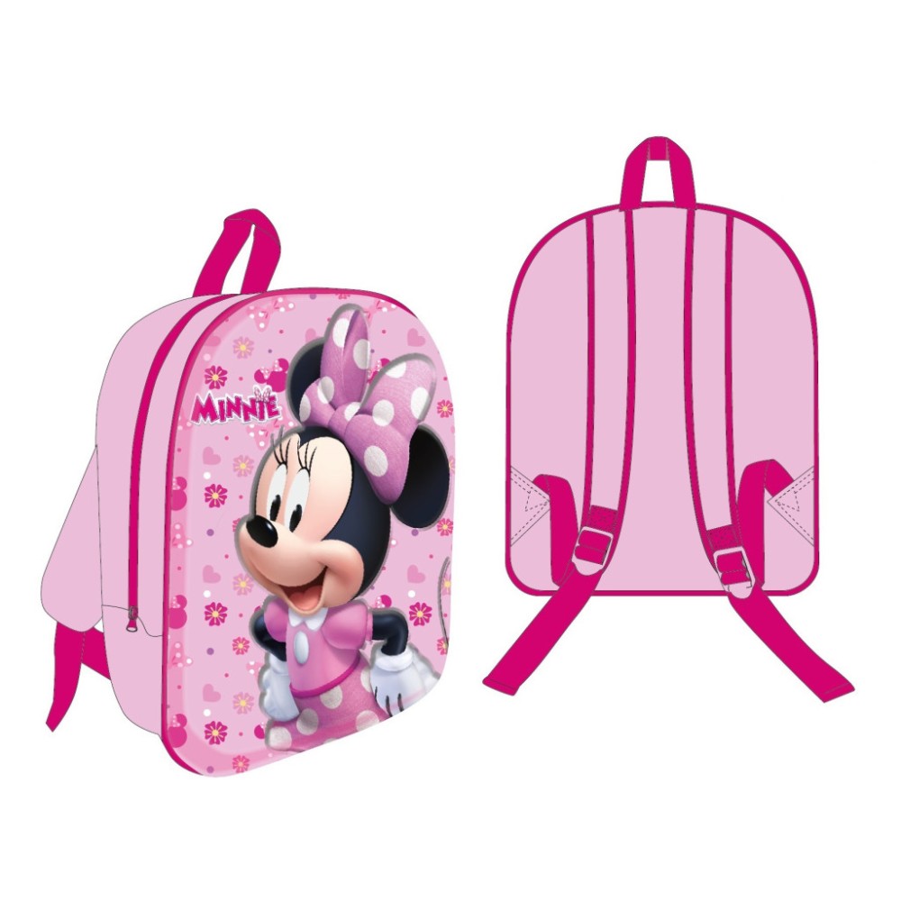 Disney Minnie  Pink Paradise 3D backpack, bag 30 cm