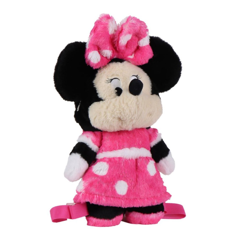 Disney Minnie  Pinky plush backpack, bag 30 cm