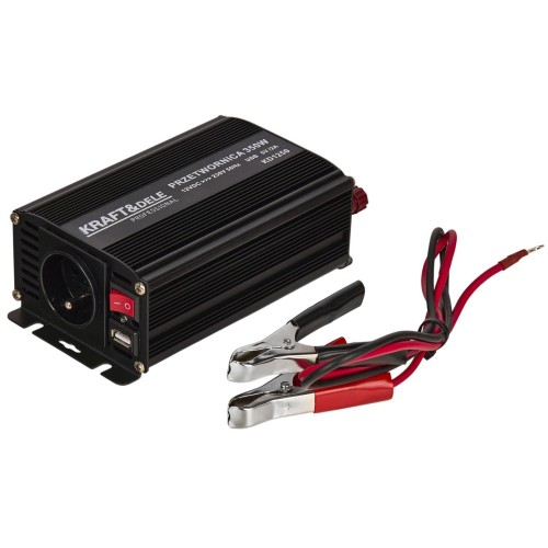 Przetwornica samochodowa 350W 12V - 230V KD1250