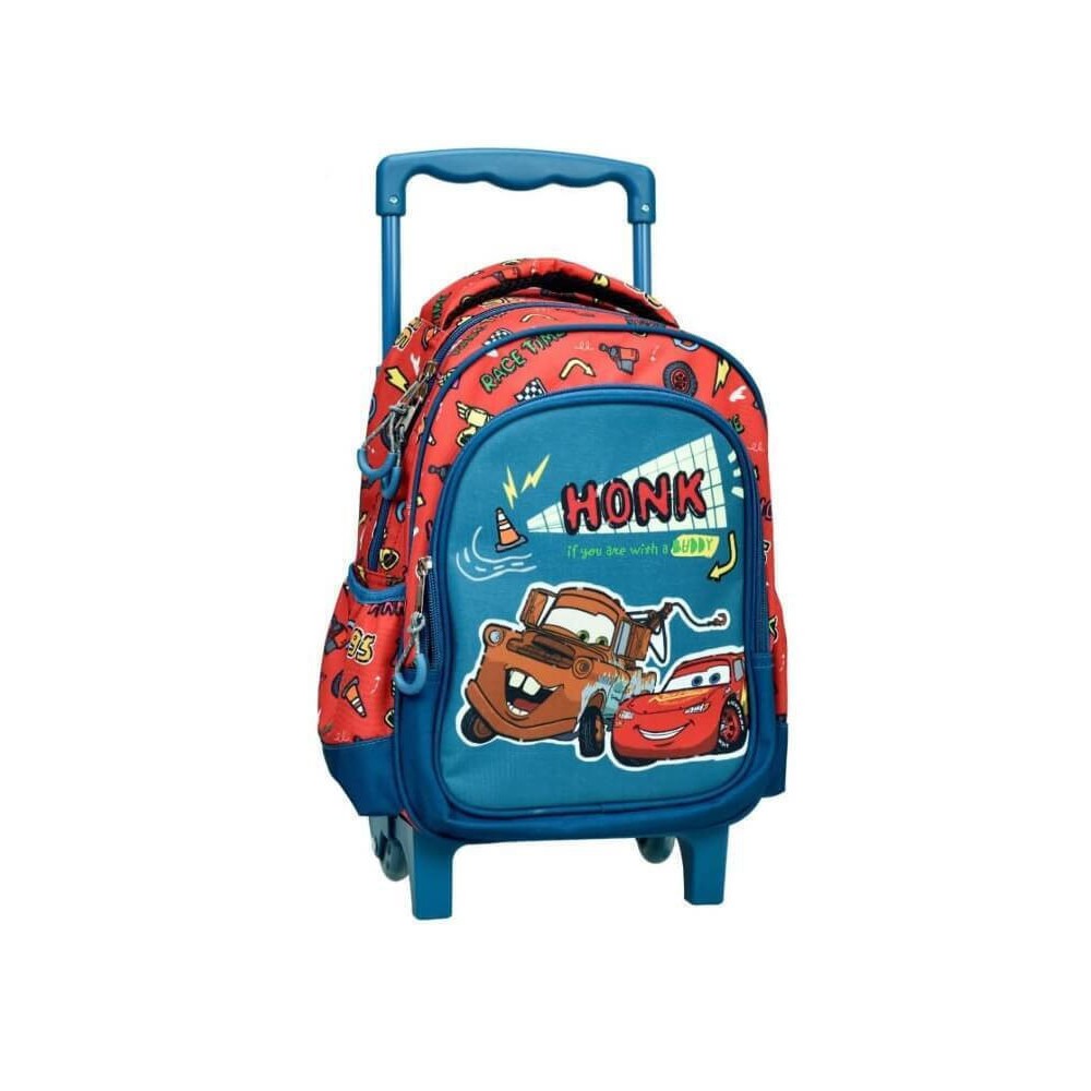 Disney Cars Honk rolling kindergarten backpack, bag 30 cm
