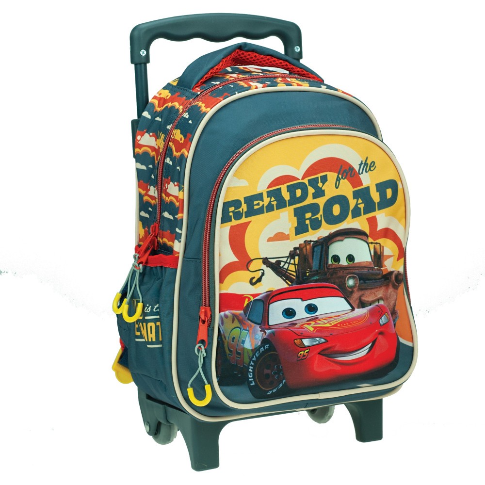 Disney Cars Road rolling kindergarten backpack, bag 30 cm