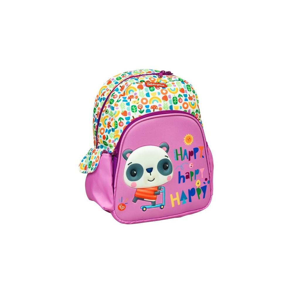 Fisher-Price Animals Panda backpack, bag 31 cm