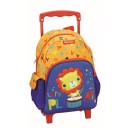 Fisher-Price Let's Play rolling kindergarten backpack, bag 31 cm