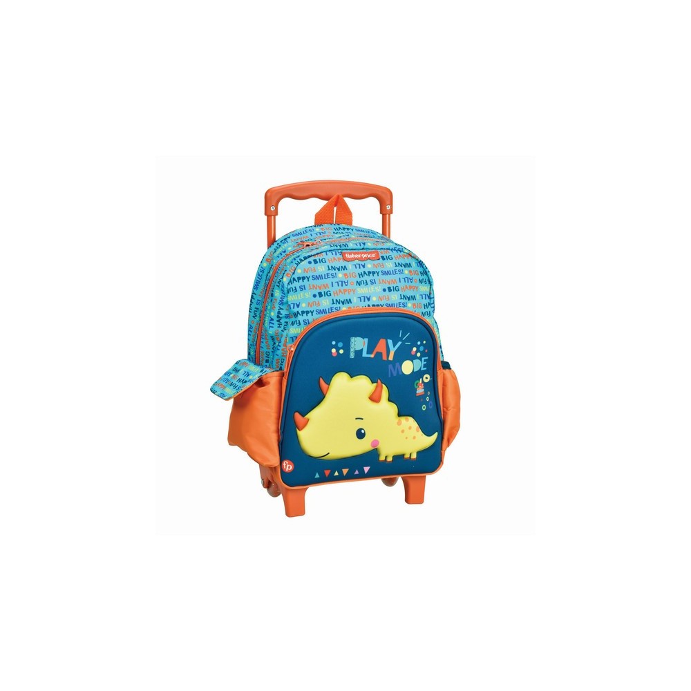 Fisher-Price Play Mode rolling children's backpack, bag 31 cm