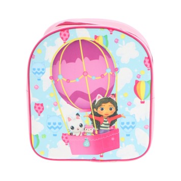 Gabby's Dollhouse Hot Air Balloon 3D backpack, bag 30 cm