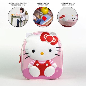 Hello Kitty Cuddle 3D Backpack, 31 cm bag