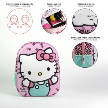 Hello Kitty Mini Bow 3D backpack, bag 31 cm