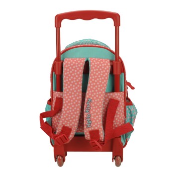 Hello Kitty rolling kindergarten backpack, bag 30 cm