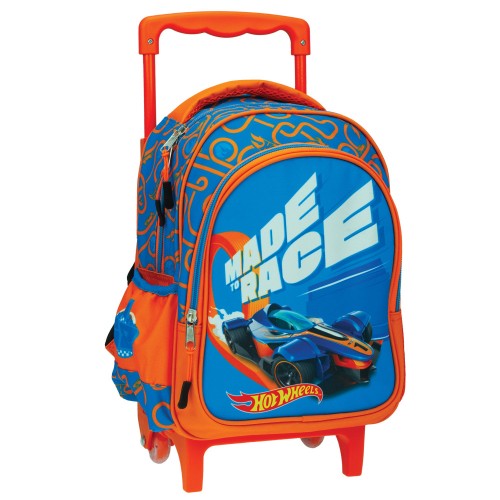 Hot Wheels Race rolling kindergarten backpack, bag 30 cm