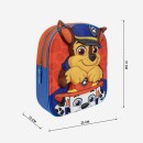 Paw Patrol 3D backpack, bag 31 cm