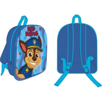 Paw Patrol Chase 3D backpack, bag 30 cm